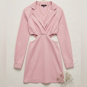 Love Tree Pink Long Sleeve Dress